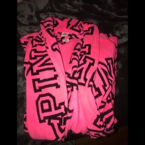 Pink Victoria’s Secret Robe